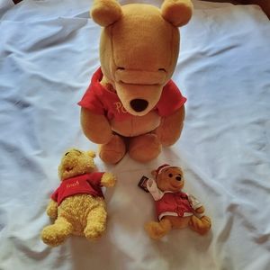 Winnie the Pooh plush bundle